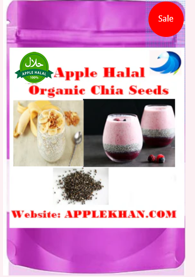 Apple Halal Organic Chia Seeds