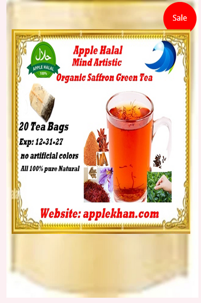 Apple Halal Mind Artistic Organic Green Tea